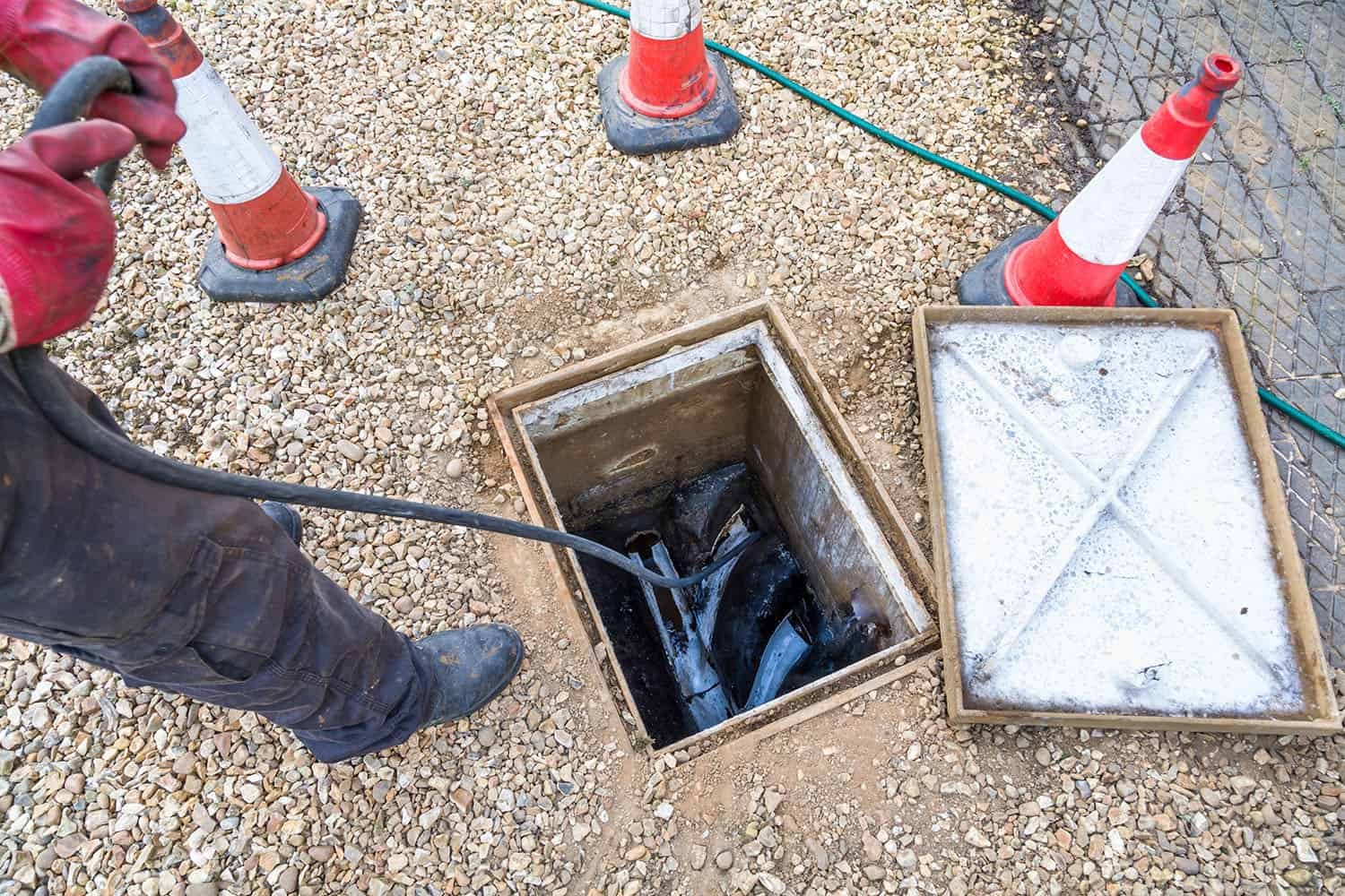 blocked drain camera inspection
