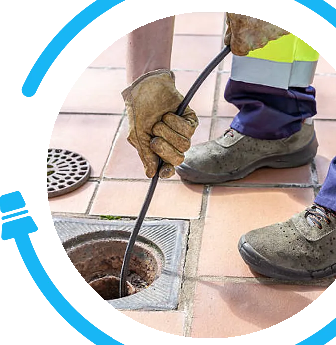 blocked drain CCTV camera inspection