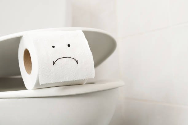 Toilet paper causing blocked toilet